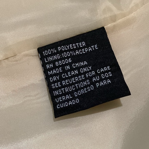 New Terramina Jacket Suit Women 2 Piece Size 14 Brown Color - Picture 12 of 15